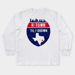 htowndrown Kids Long Sleeve T-Shirt